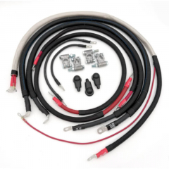 7.3 Powerstroke 2/0GA Battery Cable Kit Straight Starter Lug Big7Kits